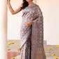 Joban Fashion Lavender Pure Katan Pure Handloom Banarasi Silk Saree | Swadesiicart