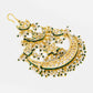 Ruby Raang 22k Gold Polished Kundan Passa | Swadesiicart
