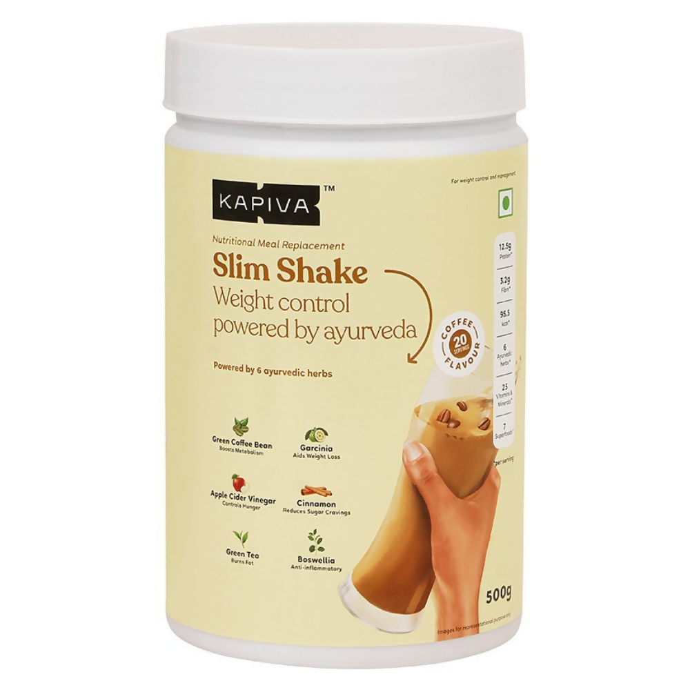 Kapiva Ayurveda Slim Shake Coffee Flavour | Swadesiicart