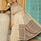 Shree Shyam Fashion Brown Linen Saree
