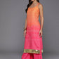 Ahalyaa Women's Traditional wear Kurta Set - Pink | Swadesiicart