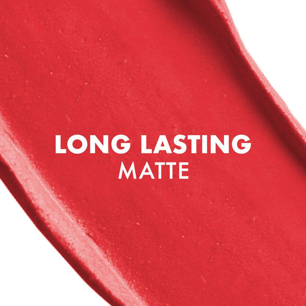 Lakme Cushion Matte Lipstick - Red Siren - Swadesiicart