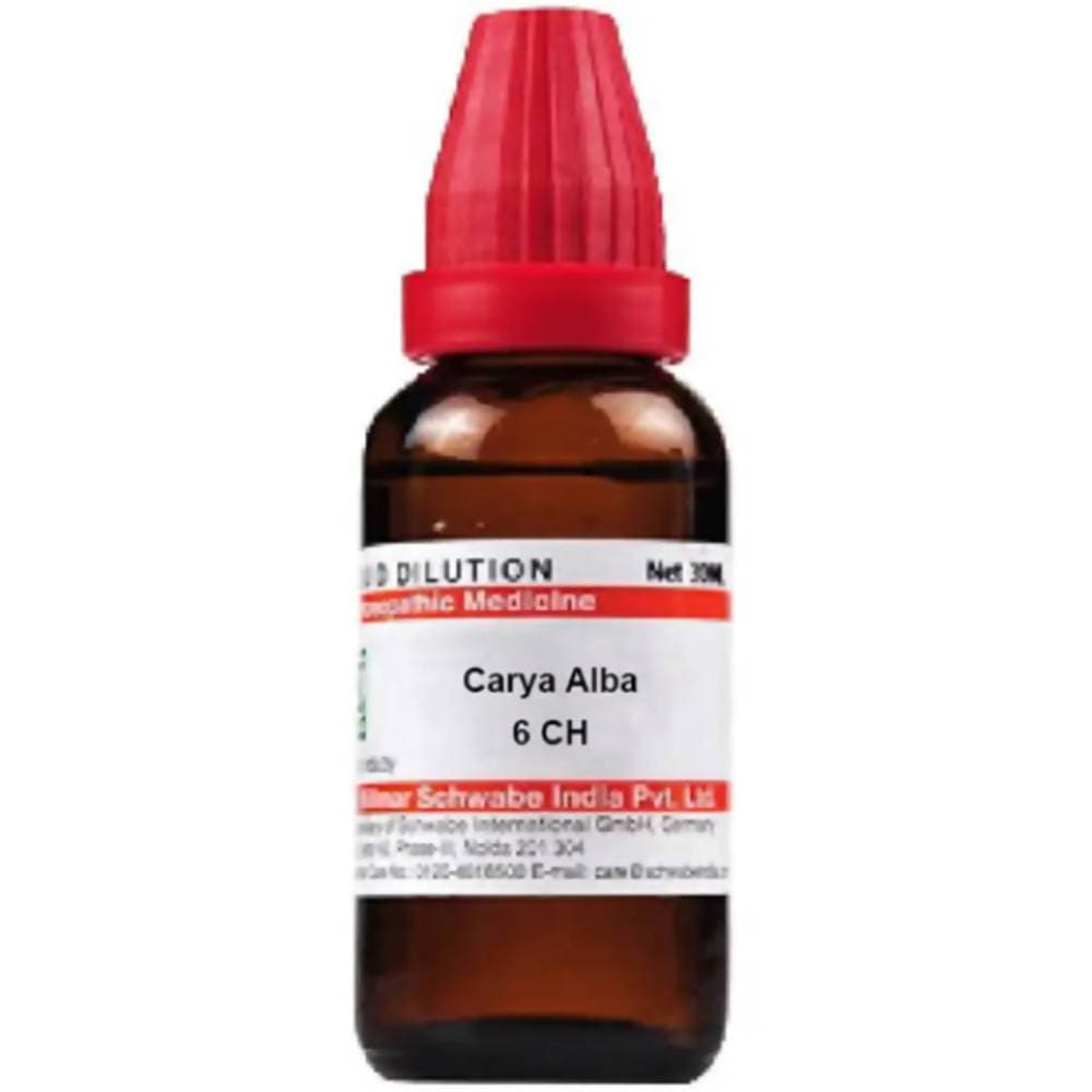 Dr. Willmar Schwabe India Carya Alba Dilution | Swadesiicart