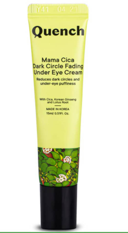 Quench Mama Cica Dark Circle Fading Under Eye Cream - Korean Skincare | Swadesiicart