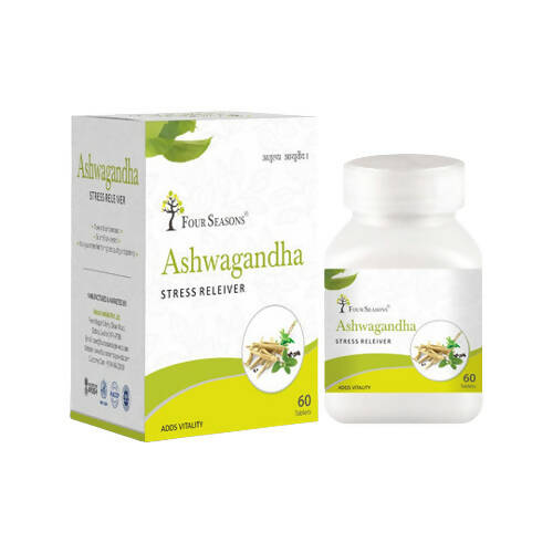Four Seasons Ashwagandha Stress Releiver Tablet | Swadesiicart