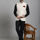 Even Apparels Nehru Jacket With Welt Pockets - Off White | Swadesiicart