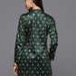 Ahalyaa Women's Traditional wear Tunic - Green | Swadesiicart