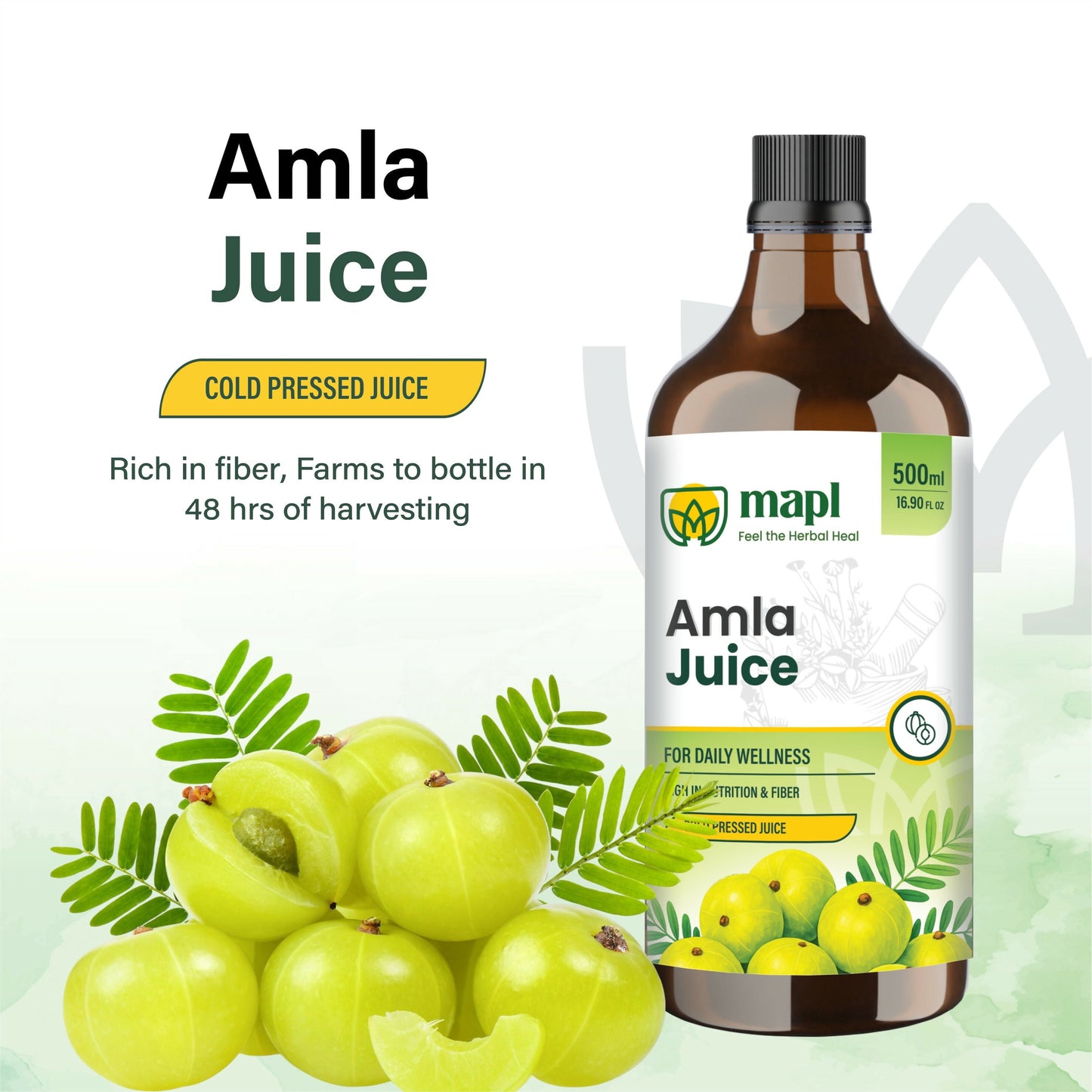 MAPL Cold Pressed Amla Juice | Swadesiicart