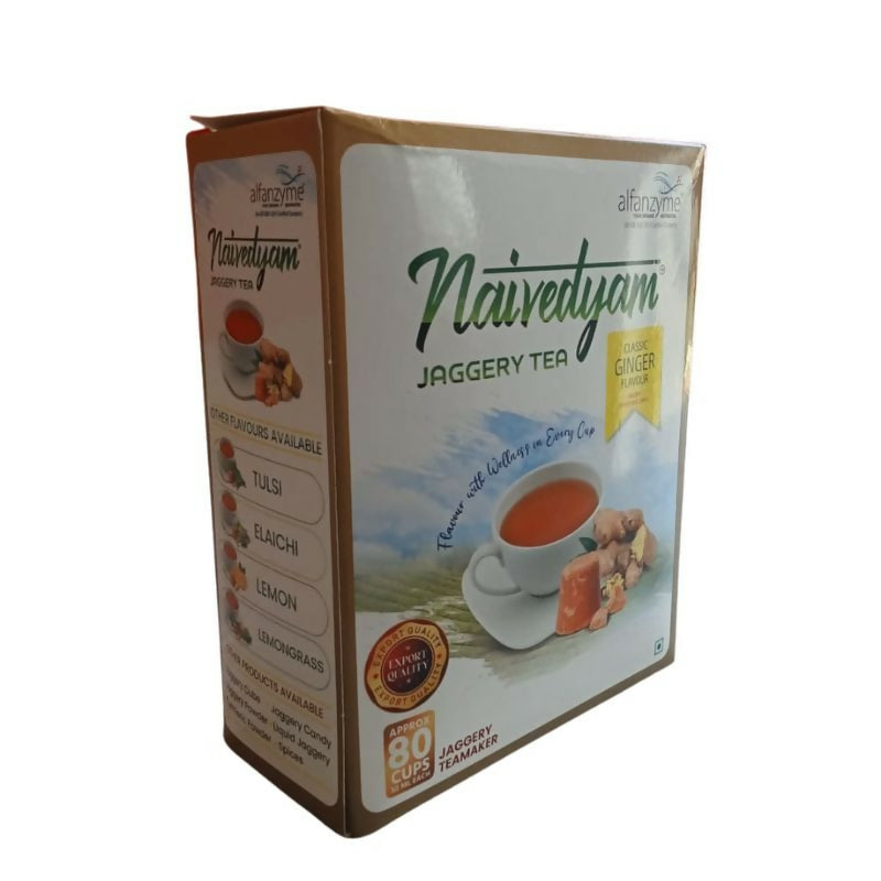 Naivedyam Classic Ginger Flavour Jaggery Tea | Swadesiicart