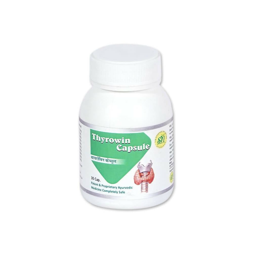 SN Herbals Thyrowin Capsules - SN HERBALS