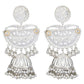 Joban Fashion Women Ghungroo Style Silver Tone Jhumka | Swadesiicart