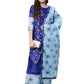 Ahalyaa Women's Traditional wear Kurta Set - Royal Blue | Swadesiicart