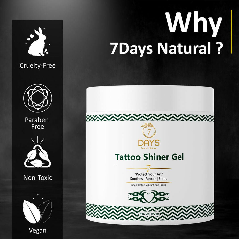 7 Days Tattoo Shiner Gel - Swadesiicart