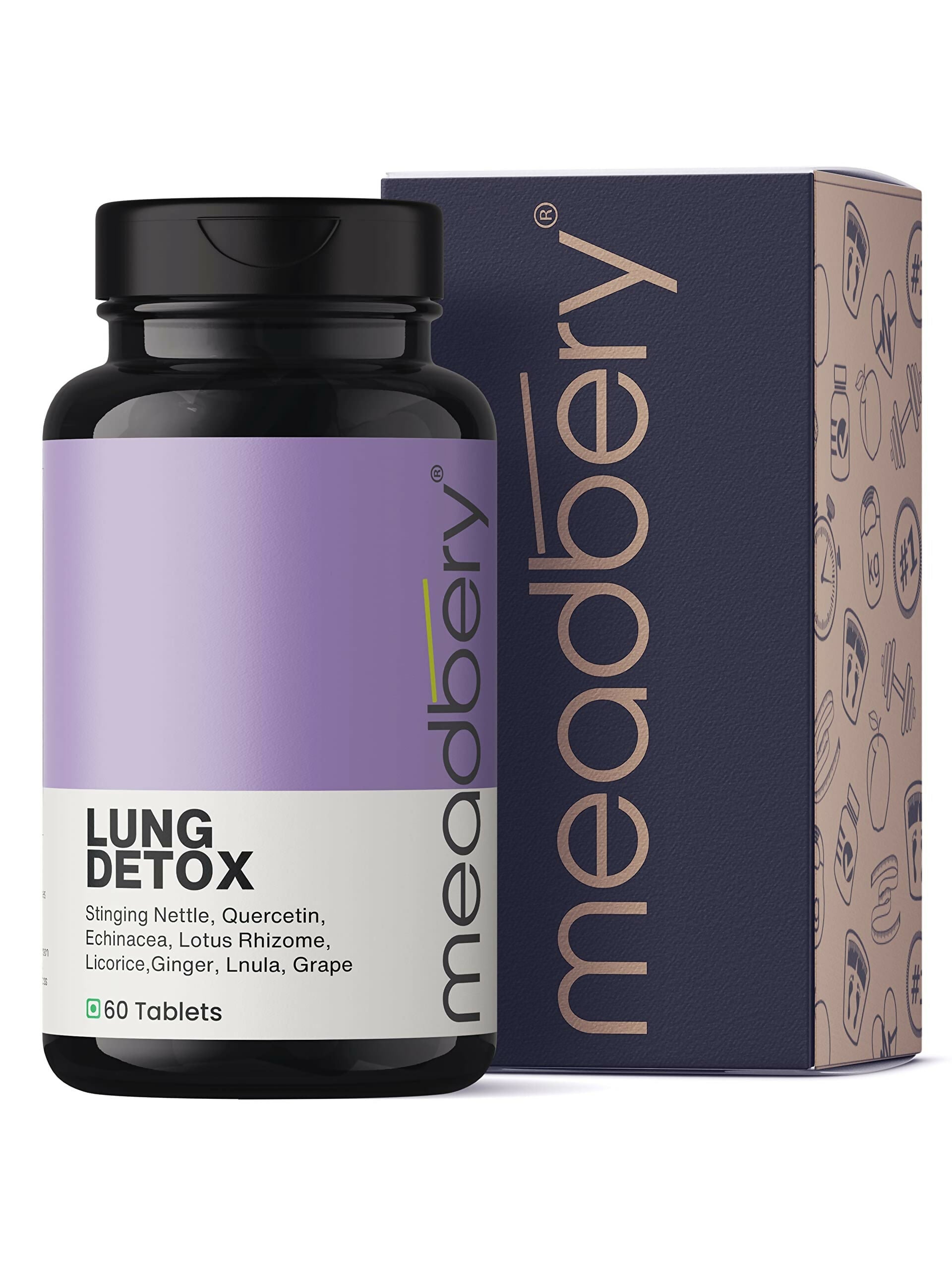 Meadbery Lung Detox Tablets
