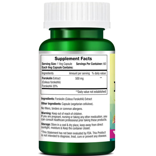 Morpheme Remedies Forskolin Capsules | Swadesiicart