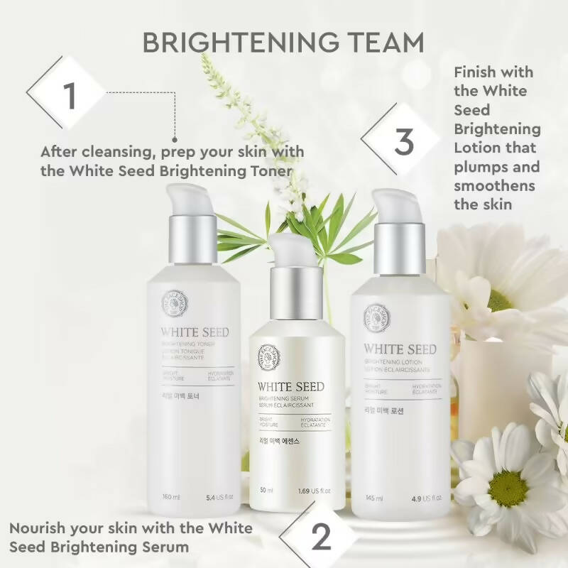 The Face Shop White Seed Brightening Serum - Korean Skincare | Swadesiicart
