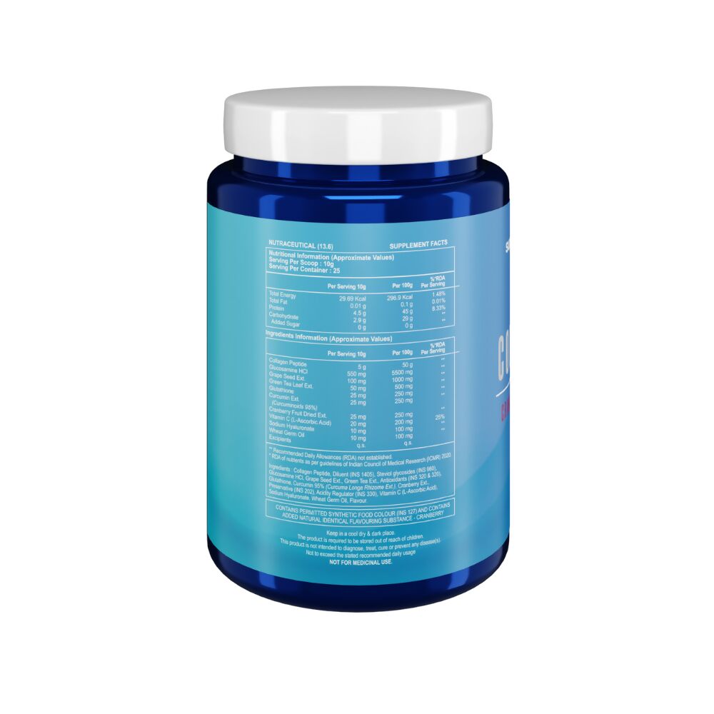 HealthAid Collagen Cranberry Flavour - Sugar Free - Swadesiicart