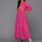 Ahalyaa Women's Traditional wear Lehnga Choli - Pink | Swadesiicart