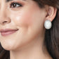 NVR Women's Silver Plated Oval Stud Earrings | Swadesiicart
