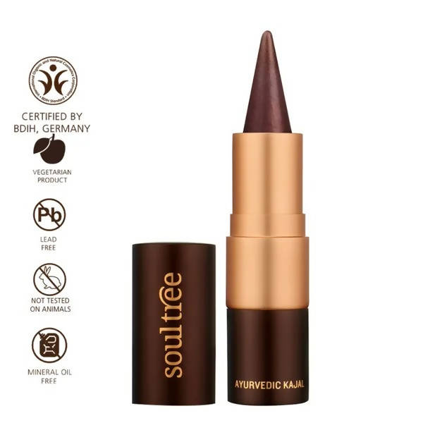 Soultree Ayurvedic Rich Loam Kajal - Swadesiicart