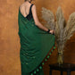Very Much Indian Pure Mul Cotton Handloom Saree - Green | Swadesiicart