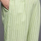 Ahalyaa Women's Traditional wear Kurta Set - Green | Swadesiicart