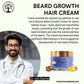 Ivory Natural Beard Growth Cream - Biotin Boosted Hair Follicle For New Hair Cycle | Swadesiicart