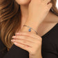 NVR Women Silver Evil Eye Adjustable Bracelet - Swadesiicart
