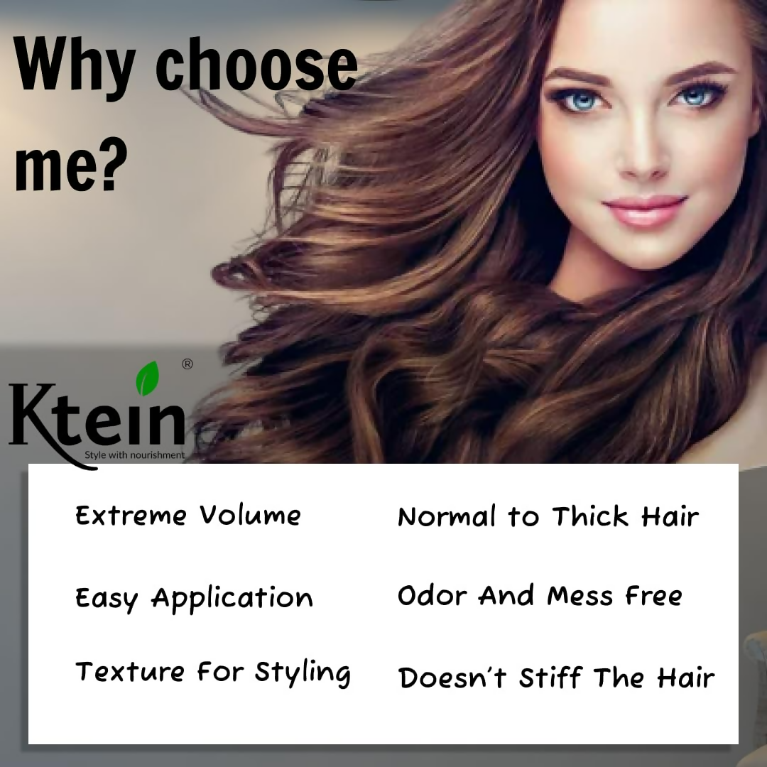 Ktein Natural 100% Plant Based Volumizing &Texturing Hair Detox Dry Shampoo Powder - Swadesiicart