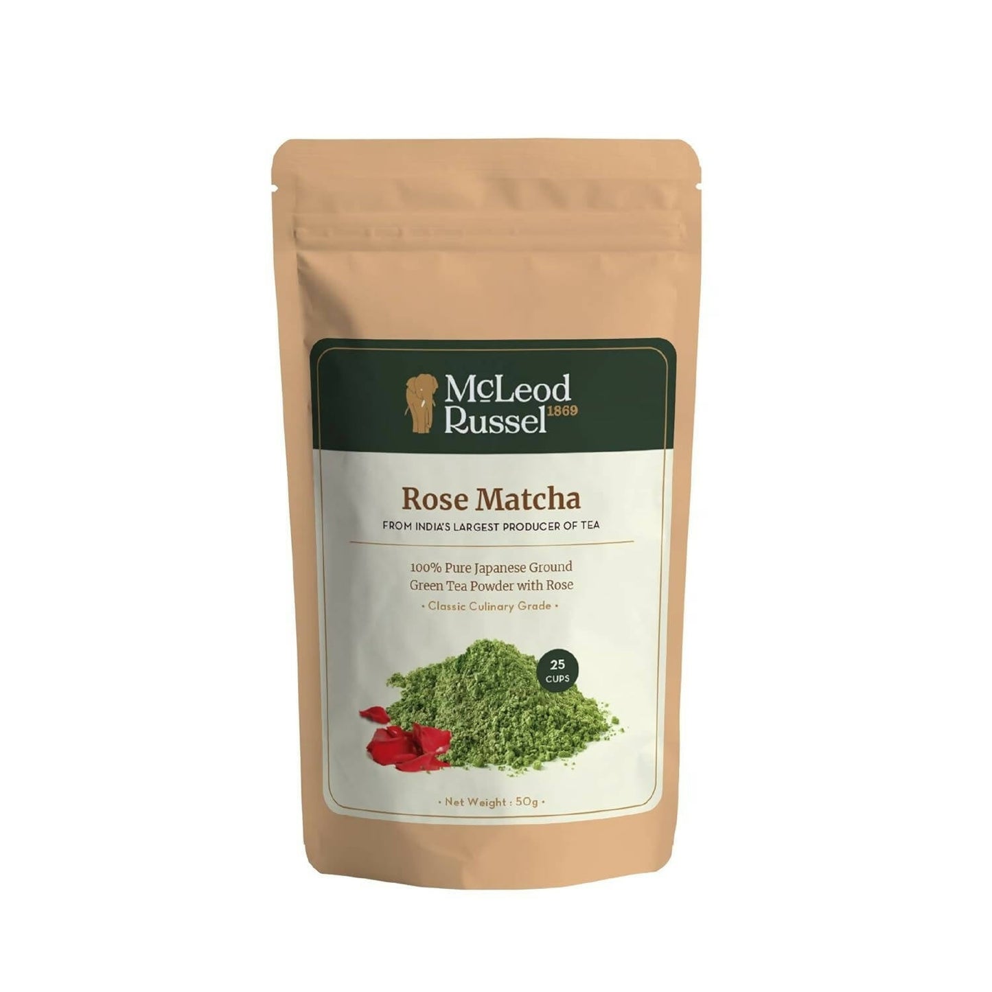 McLeod Russel 1869 Rose Matcha - 100% Pure Japanese Matcha Green Tea | Swadesiicart