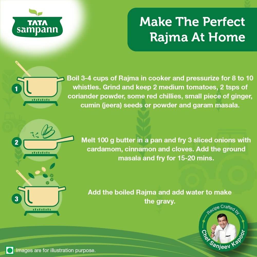 Tata Sampann Unpolished Rajma - Swadesiicart