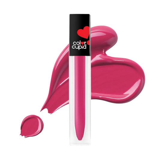 Color Cupid Matte Intense Color 18-Hour Stay Liquid Lipstick - Cupid Pink - Swadesiicart