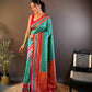 Joban Fashion Pink Butti Banarasi Silk Sarees | Swadesiicart
