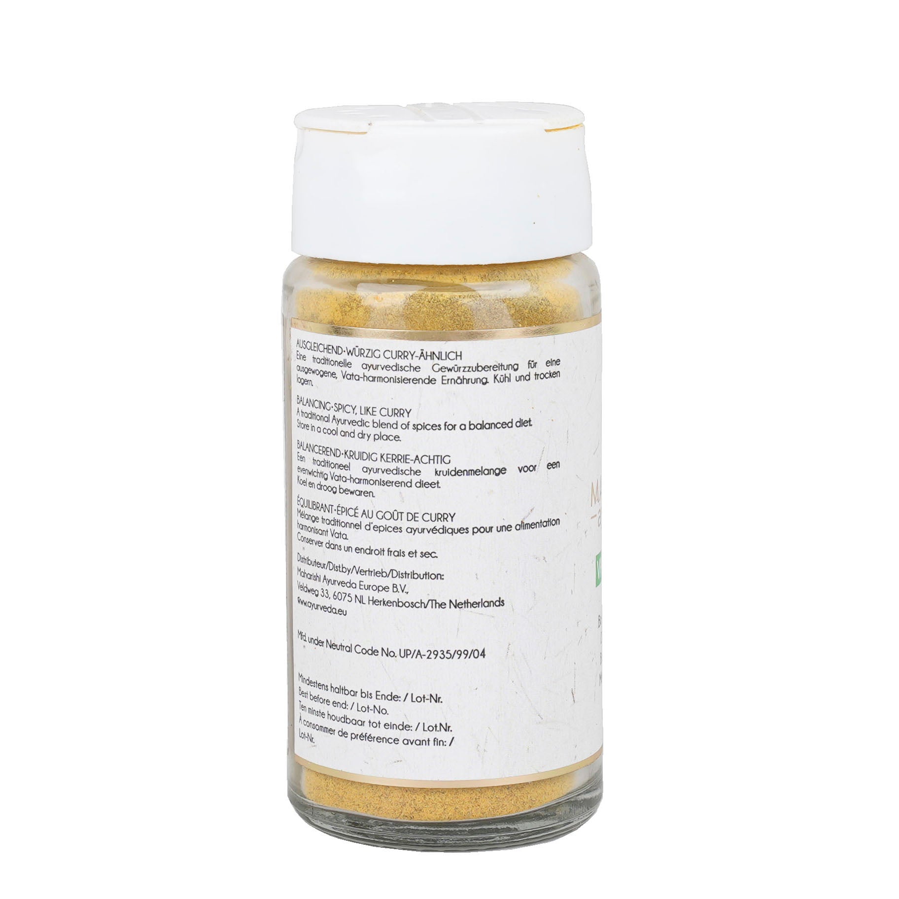 Maharishi Ayurveda | Vata Spice Blend | Certified Organic | 50gm | Cumin | Ginger | Fenugreek