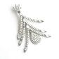 Mominos Fashion Johar Kamal Silver-Plated American Diamond White Choker Set | Swadesiicart