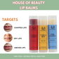 House of Beauty Pout Perfect Tinted Lip Balm Set - Swadesiicart