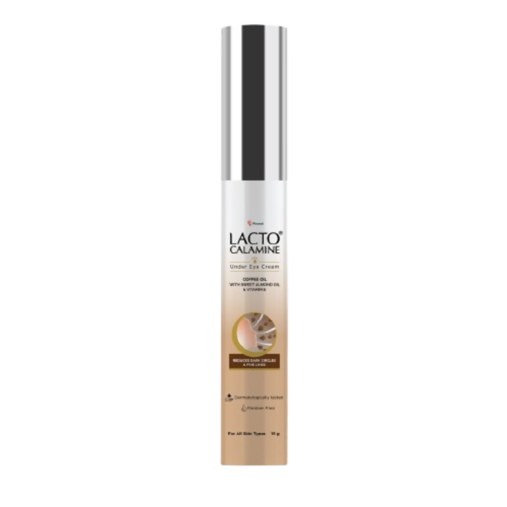 Lacto Calamine Under Eye Cream for Dark Circles, Puffiness - Swadesiicart