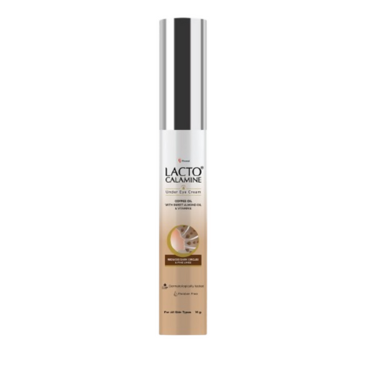 Lacto Calamine Under Eye Cream for Dark Circles, Puffiness - Swadesiicart