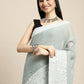 Shree Shyam Fashion Linen Sea Green Saree