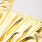 Ahalyaa Women's Traditional Wear Co-ords - Tan - Swadesiicart