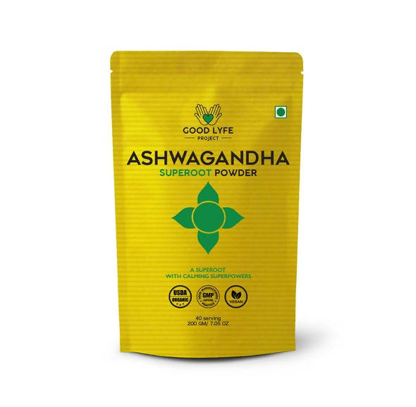 Good Lyfe Project Organic Ashwagandha Superoot Powder | Swadesiicart