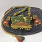 Terracotta Kerala Style Mansion Boat Pendant Long Necklace Set With Temple Earrings