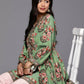 Ahalyaa Women's Traditional wear Tunic - Green | Swadesiicart