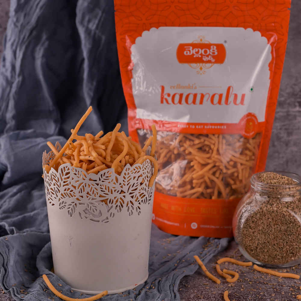 Vellanki Foods Vaampoosa | Ready to Eat Snacks | Falvourful Indian Snacks - Swadesiicart