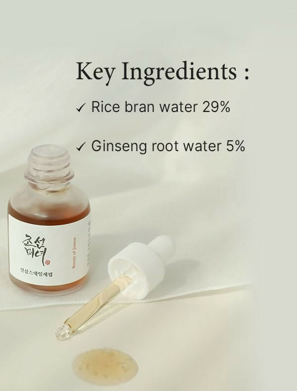 Beauty of Joseon Revive Serum - Ginseng + Snail Mucin For Hydrating, Nourishing, and Youthful Serum - Korean Skincare | Swadesiicart