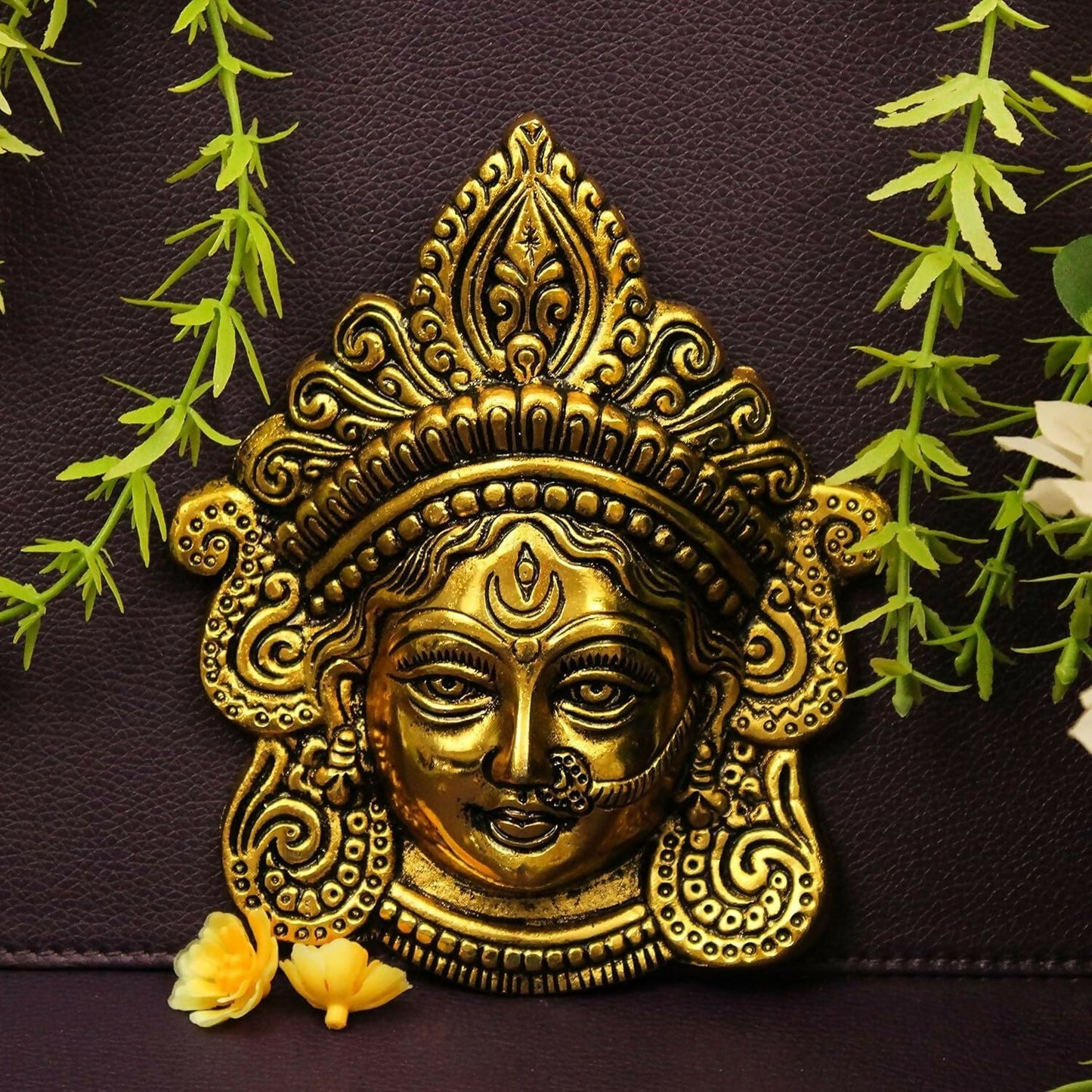 Dalvkot Shri Durga Mata Face For Wall Hanging - Swadesiicart