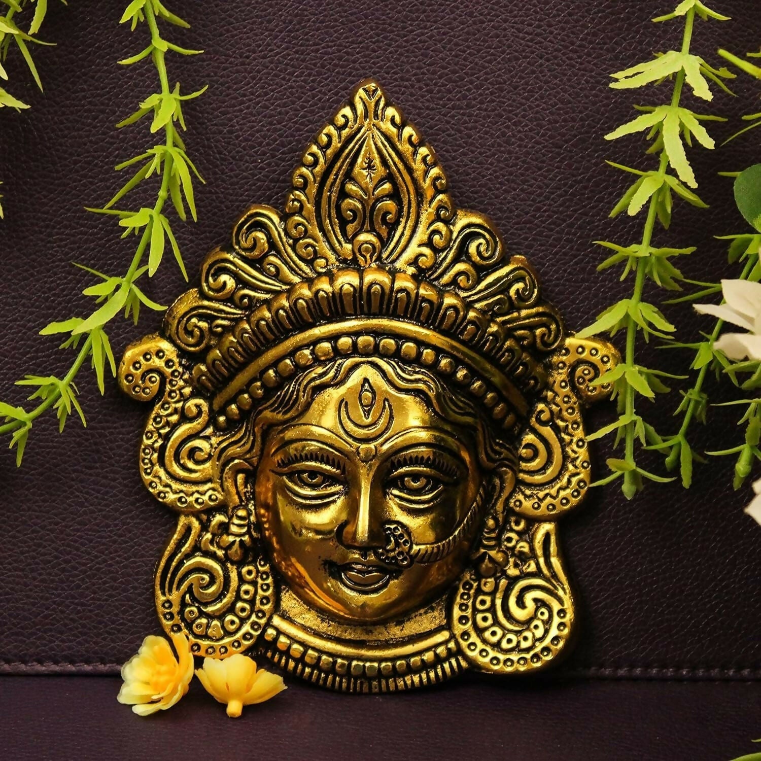 Dalvkot Shri Durga Mata Face For Wall Hanging - Swadesiicart