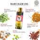 Buddha Natural Baby Hair Oil - Swadesiicart