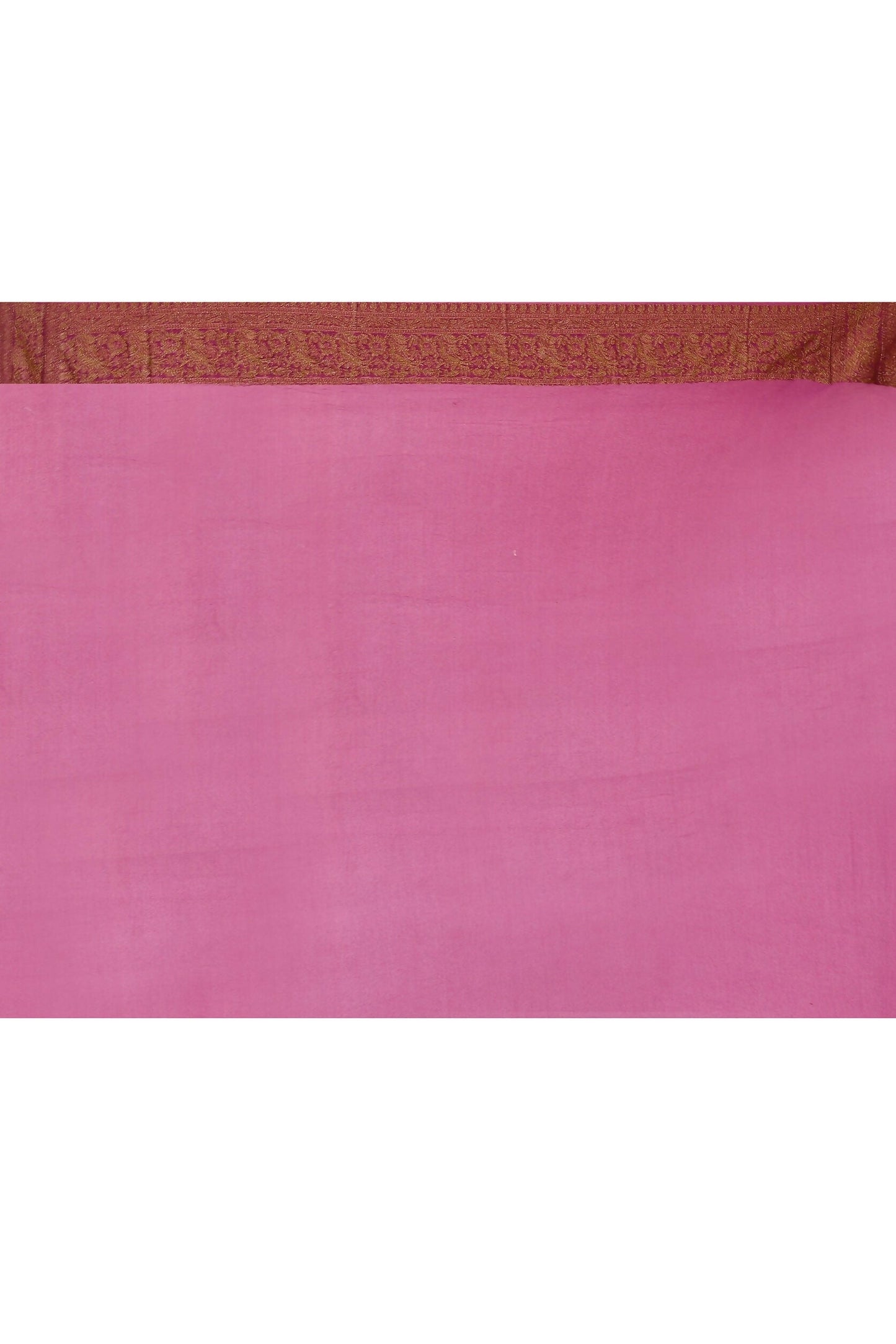 Joban Fashion Pastel Lilac Crepe Chiffon Pure Handloom Banarasi Silk Saree | Swadesiicart