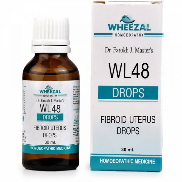 Wheezal Homeopathy WL48 Fibroid Uterus Drops | Swadesiicart